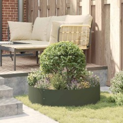 Anneau de jardinière Vert olive 80 x 80 x 20 cm 555509555509