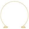 Arche de mariage Doré 220 x 45 x 200 cm Acier 555510555510