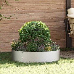 Anneau de jardinière Argenté 80 x 80 x 20 cm Acier inoxydable 555511555511