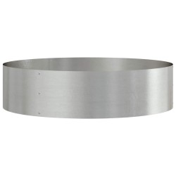 Anneau de jardinière Argenté 80 x 80 x 20 cm Acier inoxydable 555511555511