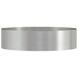 Anneau de jardinière Argenté 80 x 80 x 20 cm Acier inoxydable 555511555511