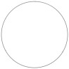 Anneau de jardinière Argenté 80 x 80 x 20 cm Acier inoxydable 555511555511