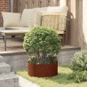 Anneau de jardinière Marron 40 x 40 x 20 cm Acier patiné 555513555513