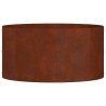 Anneau de jardinière Marron 40 x 40 x 20 cm Acier patiné 555513555513
