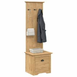 Meuble de couloir BODO Marron miel 50 x 40 x 156,7 cm 555515555515