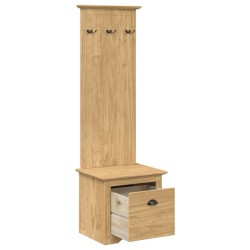 Meuble de couloir BODO Marron miel 50 x 40 x 156,7 cm 555515555515