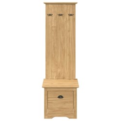 Meuble de couloir BODO Marron miel 50 x 40 x 156,7 cm 555515555515