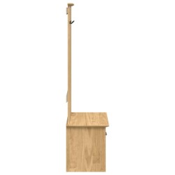 Meuble de couloir BODO Marron miel 50 x 40 x 156,7 cm 555515555515