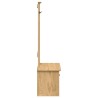 Meuble de couloir BODO Marron miel 50 x 40 x 156,7 cm 555515555515