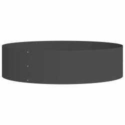 Anneau de jardinière 5 pcs Noir 80 x 80 x 20 cm 555516555516