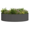 Anneau de jardinière Noir 80 x 80 x 20 cm Acier laminé à froid 555517555517