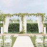 Arche de mariage Doré 657 x 35 x 300 cm Acier 555519555519