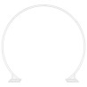 Arche de mariage Blanc 220 x 45 x 200 cm Acier 555520555520