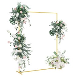 Arche de mariage Doré 150 x 49,5 x 200 cm Acier 555522555522