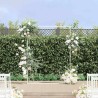 Arche de mariage Blanc 150 x 49,5 x 200 cm Acier 555523555523