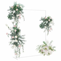 Arche de mariage Blanc 150 x 49,5 x 200 cm Acier 555523555523