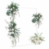 Arche de mariage Blanc 150 x 49,5 x 200 cm Acier 555523555523