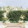 Arche de mariage Doré 220 x 45 x 200 cm Acier 555525555525