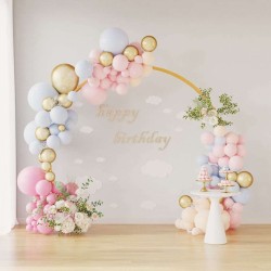 Arche de mariage Doré 220 x 45 x 200 cm Acier 555525555525