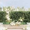 Arche de mariage Doré 195 x 35 x 211 cm Acier 555528555528