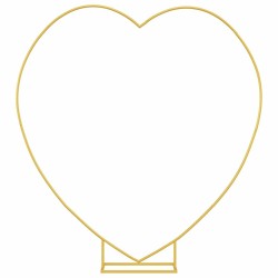 Arche de mariage Doré 195 x 35 x 211 cm Acier 555528555528