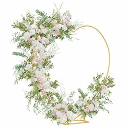 Arche de mariage Doré 195 x 35 x 211 cm Acier 555528555528