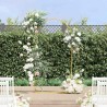 Arche de mariage Doré 100 x 39 x 200 cm Acier 555529555529