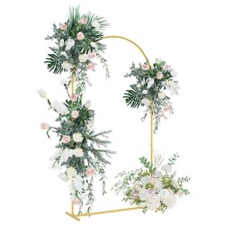 Arche de mariage Doré 100 x 39 x 200 cm Acier 555529555529