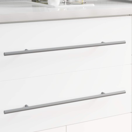 Poignée 12 pcs Argenté 500 mm Acier 555532555532