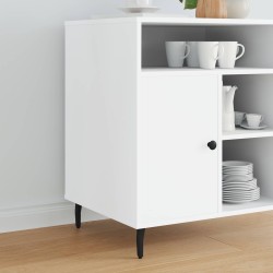 Pieds debout 2 pcs Noir 40 x 40 x 100 mm Fer 555555555555