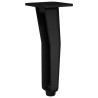 Pieds debout 12 pcs Noir 40 x 40 x 100 mm Fer 555556555556