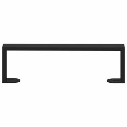 Pieds de meuble 12 pcs Noir 341 x 40,5 x 100 mm Fer 555565555565