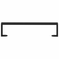 Pieds de meuble 12 pcs Noir 436 x 40,5 x 100 mm Fer 555566555566