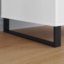 Pieds de meuble 12 pcs Noir 481 x 40,5 x 100 mm Fer 555575555575