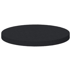 Tapis de pieds de meubles 2 pcs Noir Ø 30 x 2 mm EVA 555585555585