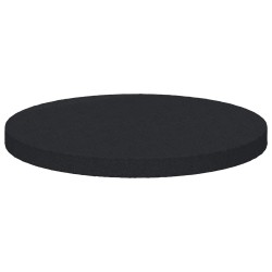 Tapis de pieds de meubles 2 pcs Noir Ø 30 x 2 mm EVA 555585555585