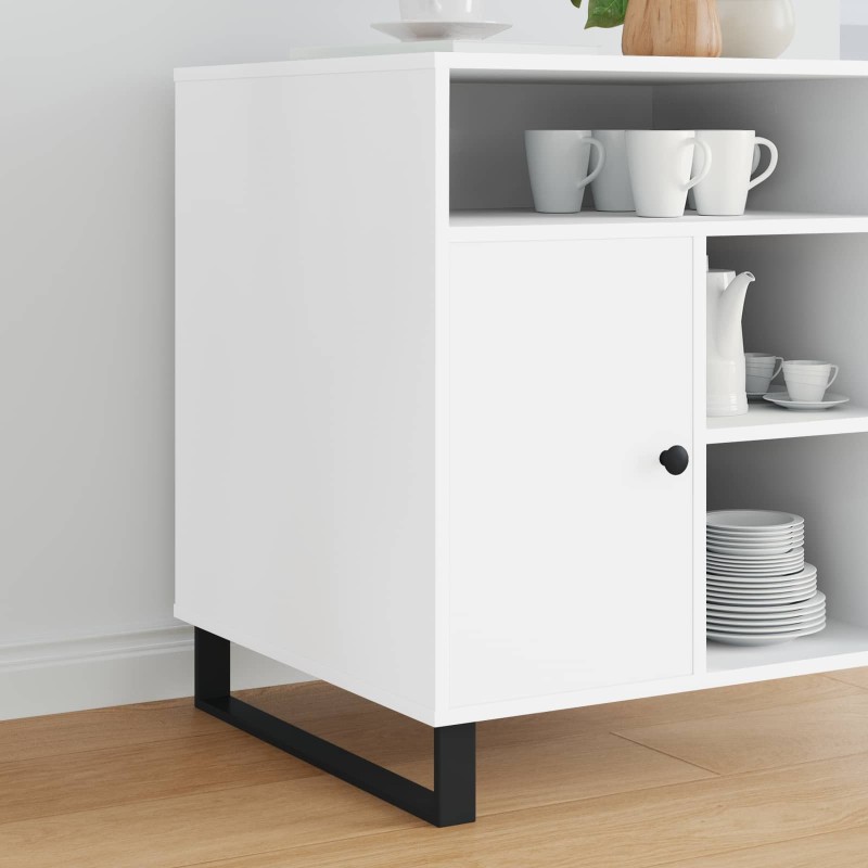 Pieds de meuble 2 pcs Noir 546 x 40,5 x 100 mm Fer 555586555586