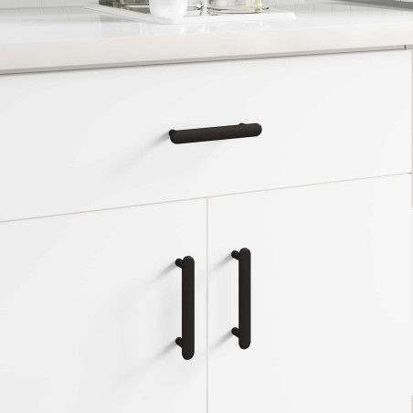 Poignée de cabinet 474 pcs Noir 121 x 16.6 x 28.3 mm Fer 555591555591
