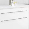 Poignée de cabinet 12 pcs Argenté 800 mm Acier inoxydable 555608555608