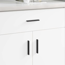 Poignée 973 pcs Noir 106 x 7,4 x 15,5 mm Aluminium 555623555623