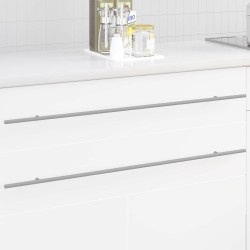 Poignée de cabinet 12 pcs Argenté 900 mm Acier inoxydable 555646555646
