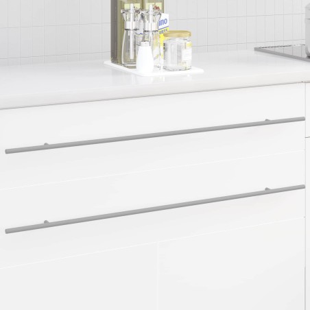 Poignée de cabinet 12 pcs Argenté 900 mm Acier inoxydable 555646555646