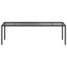 Table de Jardin Marron 250 x 100 x 75 cm polyrotin 555689555689