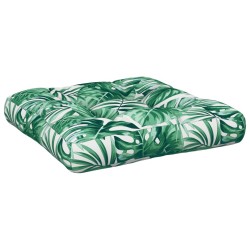 Coussins de palette lot de 2 motif de feuilles tissu 555712555712