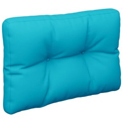 Coussins de palette lot de 2 turquoise tissu 555713555713