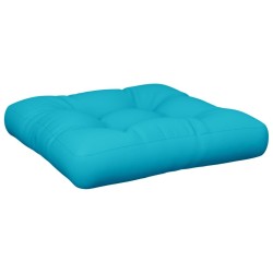Coussins de palette lot de 2 turquoise tissu 555713555713