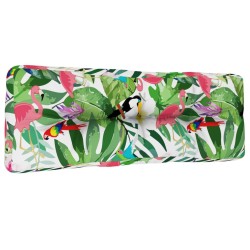 Coussin de palette multicolore 120x40x12 cm tissu 555727555727