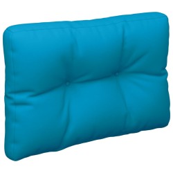 Coussins de palette lot de 2 bleu tissu 555731555731