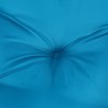 Coussins de palette lot de 2 bleu tissu 555731555731