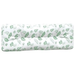 Coussins de palette lot de 2 motif de feuilles tissu 555733555733